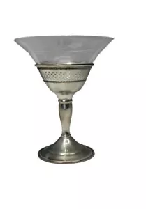 Sterling Redlich & Co STERLING COCKTAIL GLASSES 7" 65 grams silver no monogram - Picture 1 of 1
