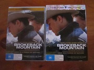 DVD BROKEBACK MOUNTAIN CARDBOARD SLEEVE   GREAT  ** MUST SEE * - Picture 1 of 2
