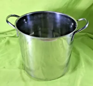 USED 10.25" Stainless Steel Stockpot Kitchen Cookware - Picture 1 of 8