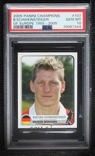 2005 Champions of Europe 1955-2005 Bastian Schweinsteiger #107 PSA 10 Rookie RC