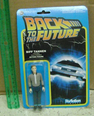 Figura Biff Tannen Regreso al Futuro Reflejo 4" Nueva en Caja Excelente Estado 2015 Foto 1 de 2