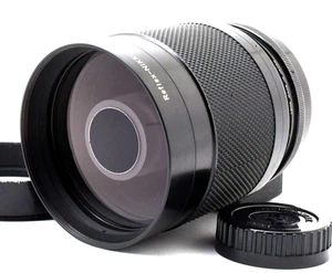 US include tax Nikon Reflex-Nikkor 500mm f/8 Mirror Lens w/ Filter & Hood Japan - Picture 1 of 15