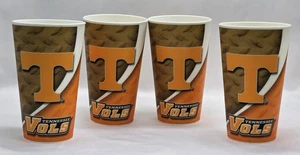2020's Tennessee Volunteers Vols Lenticular Spirit Cups Stadium Cup Lot Of 4 - Picture 1 of 2