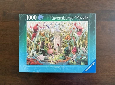 Ravensburger "The Secret Garden" 1000 Piece Jigsaw Puzzle-Complete - Image 1 of 4