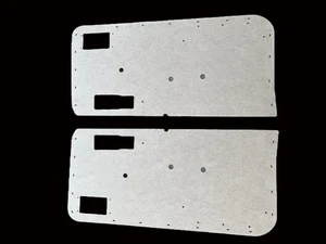 Pair of Front Door Panels w/Manual Windows fits Jeep Cherokee XJ 2 door only - Bild 1 von 1