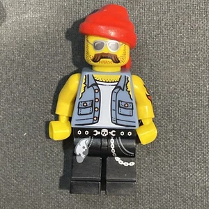 LEGO Minifigur Motorrad Mechaniker (COL160) Sammlerstück Serie 10 CMF - Bild 1 von 2