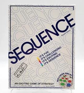 Sequenz Brettspiel Jax Spiel - Vintage Spiel 1995 - Brandneu Versiegelt - Bild 1 von 6