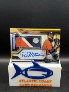 2016 Topps Strata Dallas Keuchel Clearly Authentic Auto Relics /25 SP #CAAR-DK - Picture 1 of 2