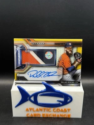 2016 Topps Strata Dallas Keuchel Clearly Authentic Auto Relics /25 SP #CAAR-DK - Image 1 of 2