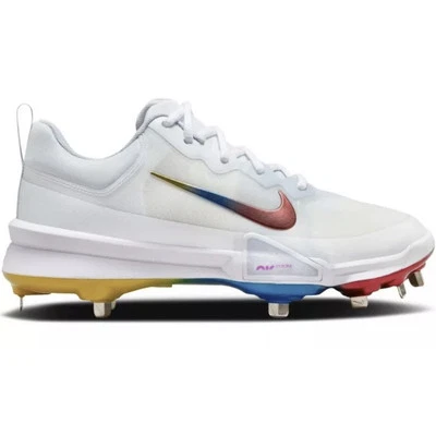 Nike Force Zoom Trout 9 Pro Metal Baseball Cleats Rainbow FB2907-106 Men Size 7 - Image 1 of 4