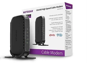 NETGEAR Cable Modem CM400 Compatible with Cable Providers Xfinity by Comcast - Picture 1 of 3