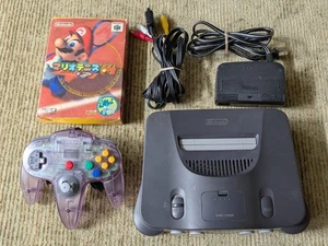 Consola Nintendo 64 y controlador púrpura atómico modificado región libre probado - Imagen 1 de 14
