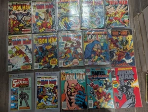 Lote de 15 cómics de Iron Man - Edad de Bronce y modernos - Imagen 1 de 7