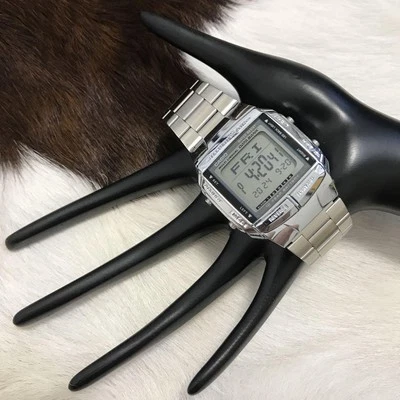 Brand Watch Casio Data Bank 10 Year Battery Foto 1 de 4