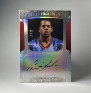 2005-06 UD Exquisite Enshrinements Andre Iguodala /25 #EE-AI (On Card) AUTO - Bild 1 von 13