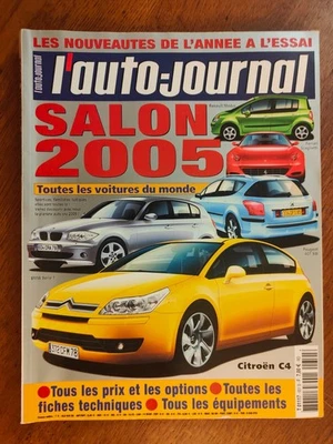 Numéro Spécial salon de l’Auto-Journal modèles 2005, parution septembre 2004 - Photo 1/2