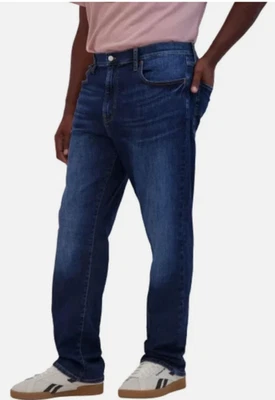 Lucky Brand Men's 223 Straight Leg 5 Pocket Stretch Denim Jeans, Blue 30x29 - Image 1 of 3