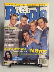 VTG Teen People Magazine – February 1999, *NSYNC Cover Alanis Morissette Feature - Picture 1 of 5