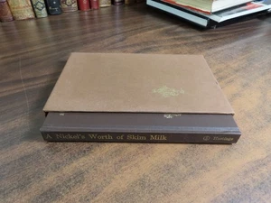 A Nickel's Worth of Skim Milk Robert J Hastings HC 1972 Slipcase - Picture 1 of 18
