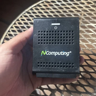 NComputing RX420 Network Virtual Terminal No Power Cord Untested Powers On - Image 1 of 4