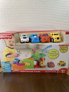 Fisher-Price Lil' Zoomers SAFARI SOUNDS JUNGLE Baby Toy 6+ Mos 2012 New Sealed - Picture 1 of 9