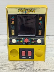 2020 Gold Label Pac-Man Mini Arcade Classic Video Game Bandai Namco #09530 - Picture 1 of 8