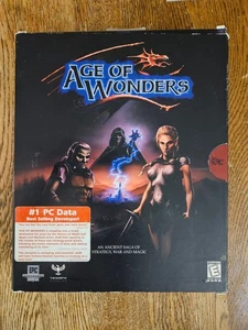Age of Wonders (PC, 1999) Big Box Book Ads Addendum *NO DISC* Jewel Case - Picture 1 of 14