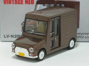 Daihatsu Mira Walkthrough Van Custom Brown Tomytech 1/64 NIP - Picture 1 of 10