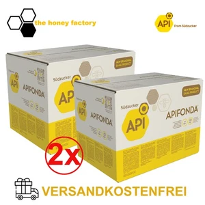 APIFONDA Futterteig Bienen DOPPELPACK 24 x 1 KG Bienenfutter Imkerei Südzucker - Bild 1 von 3