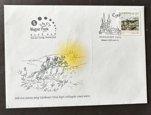 HUNGARY 2001 FDC STARS CASTLES -S18743-2 - Picture 1 of 1
