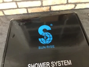 Sun Rise SRSH-BD1203 12 Inch Slide Bar Shower System In Chrome - Picture 1 of 5