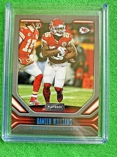 DAMIEN WILLIAMS CARD JERSEY #26 CHIEFS SP /49 2019 PANINI - PLAYBOOK FOOTBALL SP