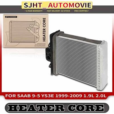 HVAC Heater Core for Saab 9-5 YS3E 1.9L 2.0L 2.3L 3.0L 1999-2009 Sedan Wagon - image 1 of 4