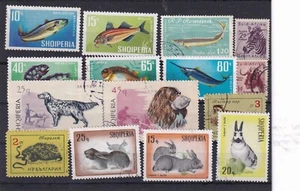 Fauna Tiere Briefmarken 14 Stück o Lot 598 - Bild 1 von 1