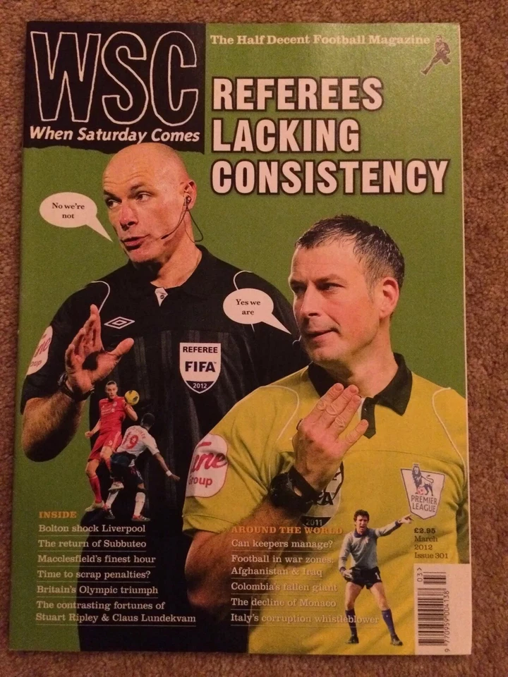 When Saturday Comes March 2012 Macclesfield, Afghanistan, Monaco, Italy, unread. - Image 1 of 1