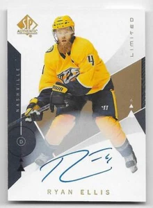 18/19 SP AUTHENTIC BASE LIMITED GOLD AUTOGRAPH Ryan Ellis #86 GROUP E - Picture 1 of 1