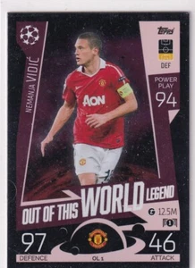 Topps Match Attax CL Extra 22/23 OL 1 Nemanja Vidic Out of this World Legend - Bild 1 von 1