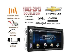 CHEVROLET IMPALA MALIBU S10 TOUCHSCREEN BLUETOOTH DVD CD AUX MP3 STEREO COMBO - Picture 1 of 4