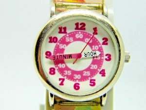Princess Children's Watch  with  plastic  Pink Band box 147 - Picture 1 of 8