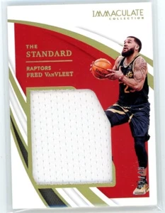 2020-21 Panini Immaculate The Standard Jumbo Relic #ST-FFV Fred VanVleet /49 - Picture 1 of 2