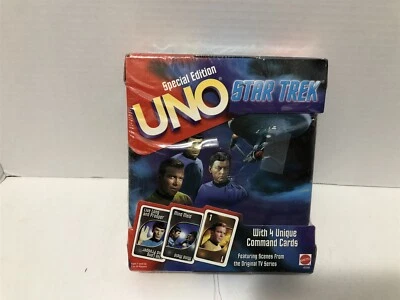BRAND NEW SPECIAL EDITION UNO STAR TREK BY MATTEL 1999 - Image 1 of 3