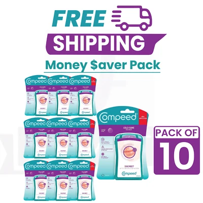 Parche para herpes labial Compeed 150 parches - paquete de 10 de 15 parches Foto 1 de 4