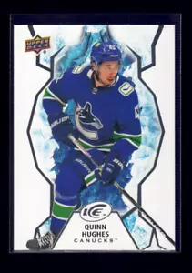 2021-22 Upper Deck Ice #46 Quinn Hughes - Foto 1 di 2