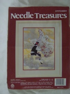 KIT DE PUNTO BORDADO DE CREWEL NEEDLE TREASURES HEAVENLY GRAFFITI R. Owen - Imagen 1 de 3