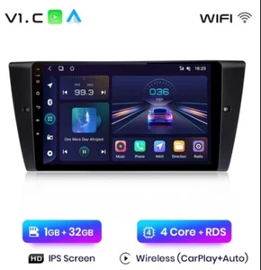 RADIO 2 DIN PARA BMW E90 E91 E92 E93 BLUETOOTH USB WI-FI NAVEGADOR CARPLAY 1/32 - Imagen 1 de 7