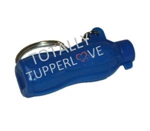 1 Nuevo Llavero Tupperware Botella Eco Mini Pequeños Tesoros Gadget Azul Vivo ❤️ - Imagen 1 de 2