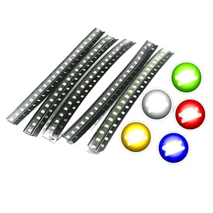 20/40/100 Stück SMD/SMT LED's - 0402, 0603, 0805, 1206 - verschiedene Farben - Bild 1 von 6