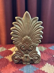 Antique Greek Clay Architectural Salvage Antefix Greek Anthemion Akrokeramo BIG - Picture 1 of 21