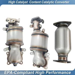 3pcs Front Rear Catalytic Converter For Honda Accord 2008-2017 3.5L EPA - Picture 1 of 11