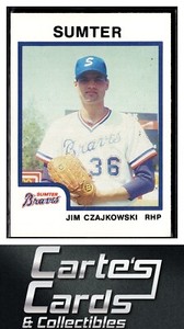 Jim Czajkowski 1987 ProCards #1367  Sumter Braves